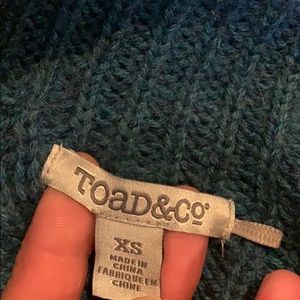 Sweater tunic by Toad and Co.
